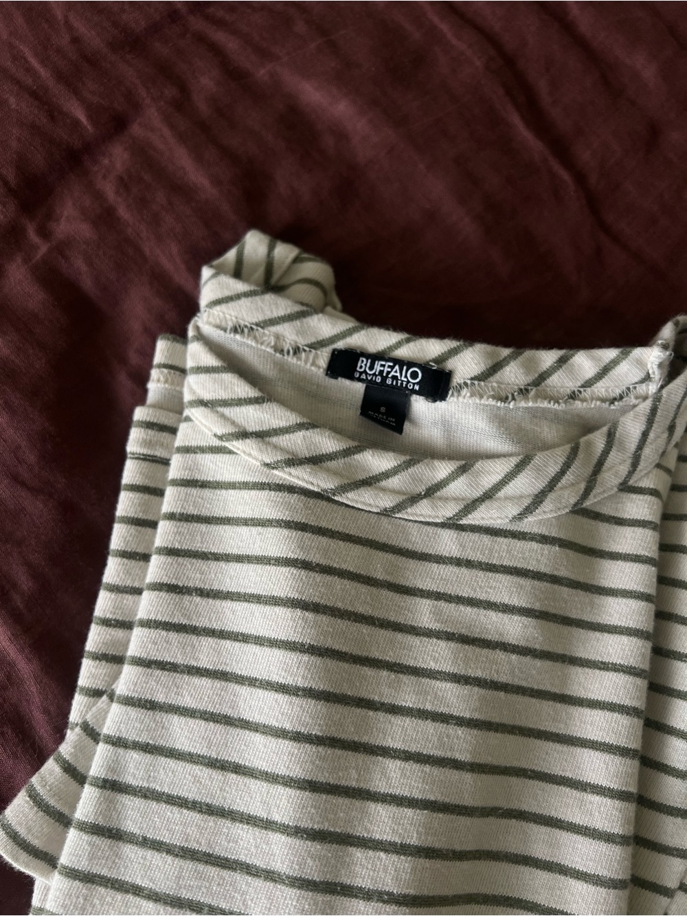 Buffalo David Bitton Striped T-Shirt Dress - Picture 2 of 5